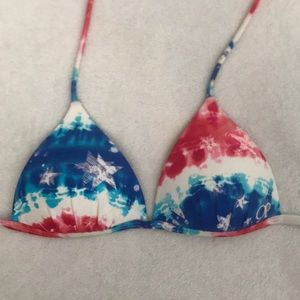 ❌DONATED❌✨3 for $10✨ American flag bikini top